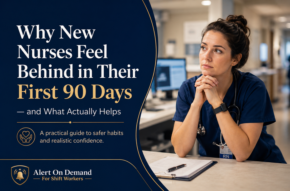 Why New Nurses Feel Behind in Their First 90 Days — and What Actually Helps
