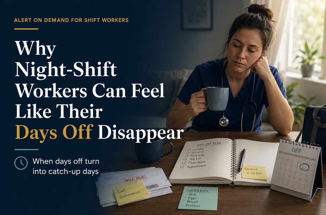Why Night-Shift Workers Can Feel Like Their Days Off Disappear