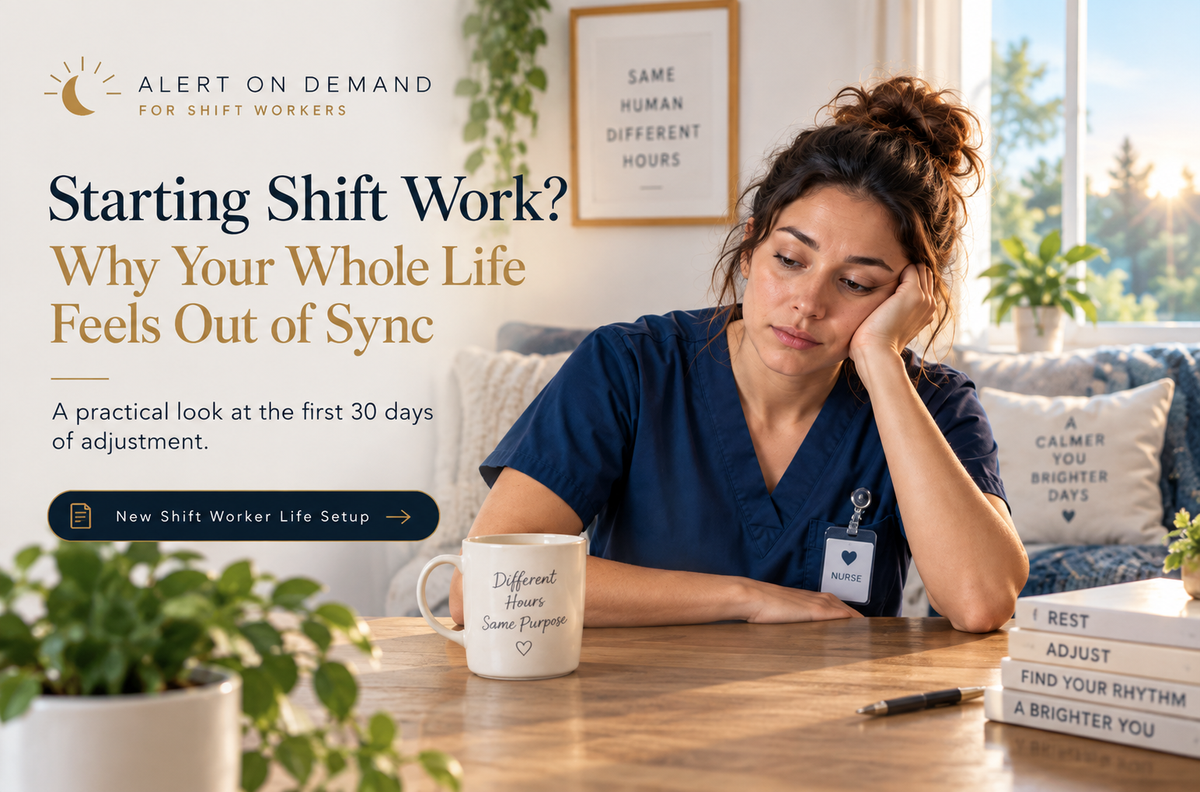 Starting Shift Work? Your Whole Routine May Need a Reset