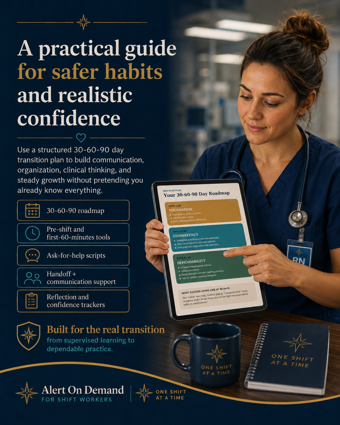 The New-Grad Nurse’s First 90 Days Survival & Confidence Guide