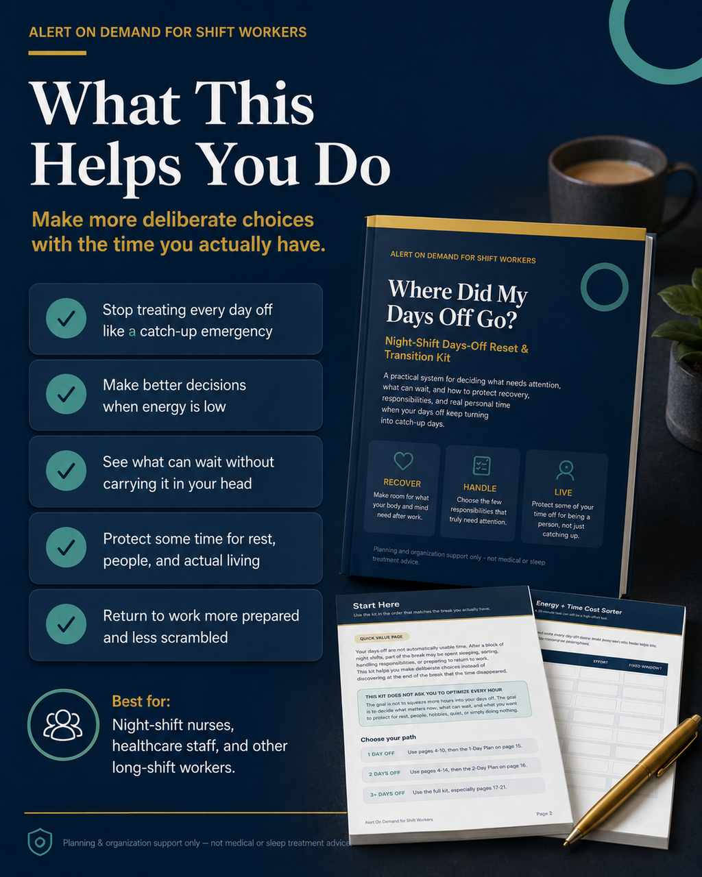 Where Did My Days Off Go? | Night-Shift Days-Off Reset & Transition Kit