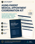 Aging-Parent Medical Appointment Coordination Kit for Shift Workers