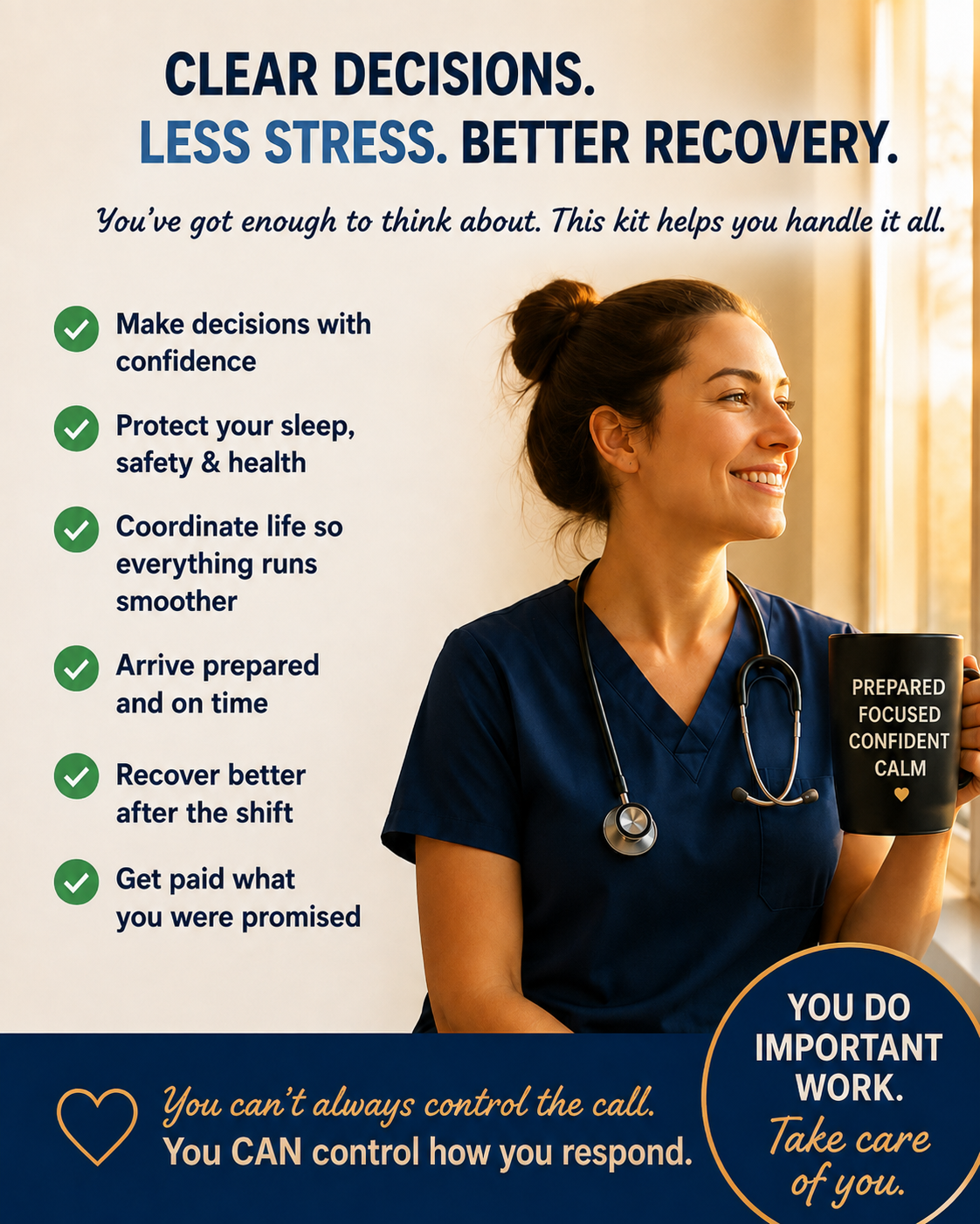 I Got Called In | Last-Minute Shift Decision & Life Coordination Kit