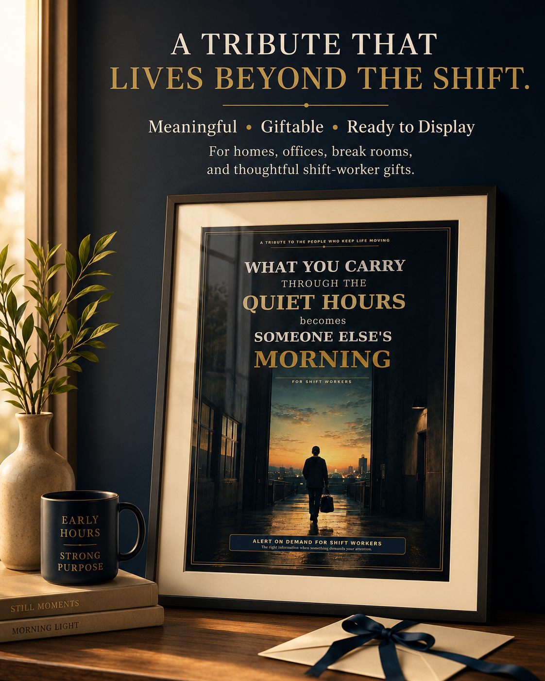 Quiet Hours Shift Worker Printable Wall Art