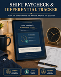 Shift Paycheck & Differential Tracker | Overtime & Paystub Review Kit