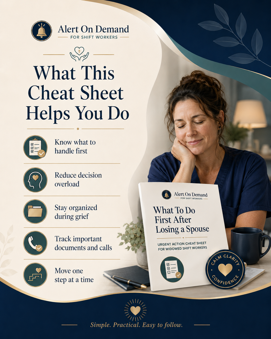 What To Do First After Losing a Spouse