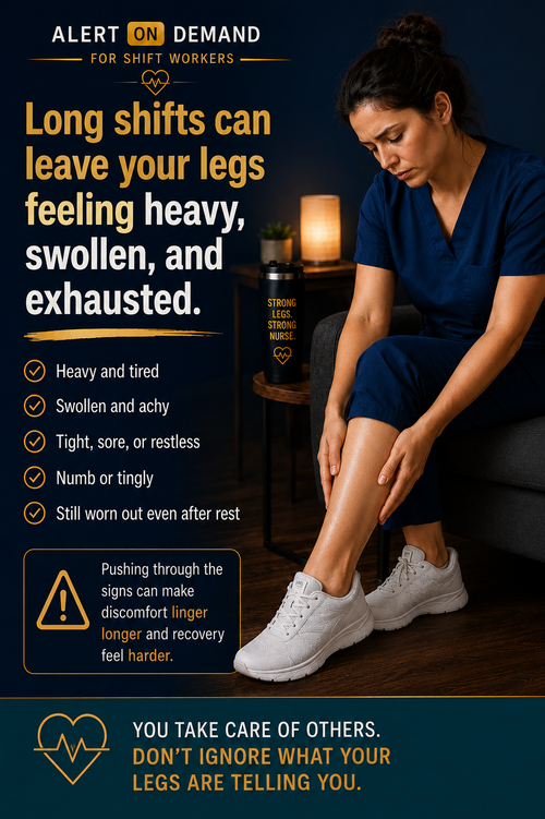 Heavy Legs After a Long Shift | Compression & Recovery Decision Guide