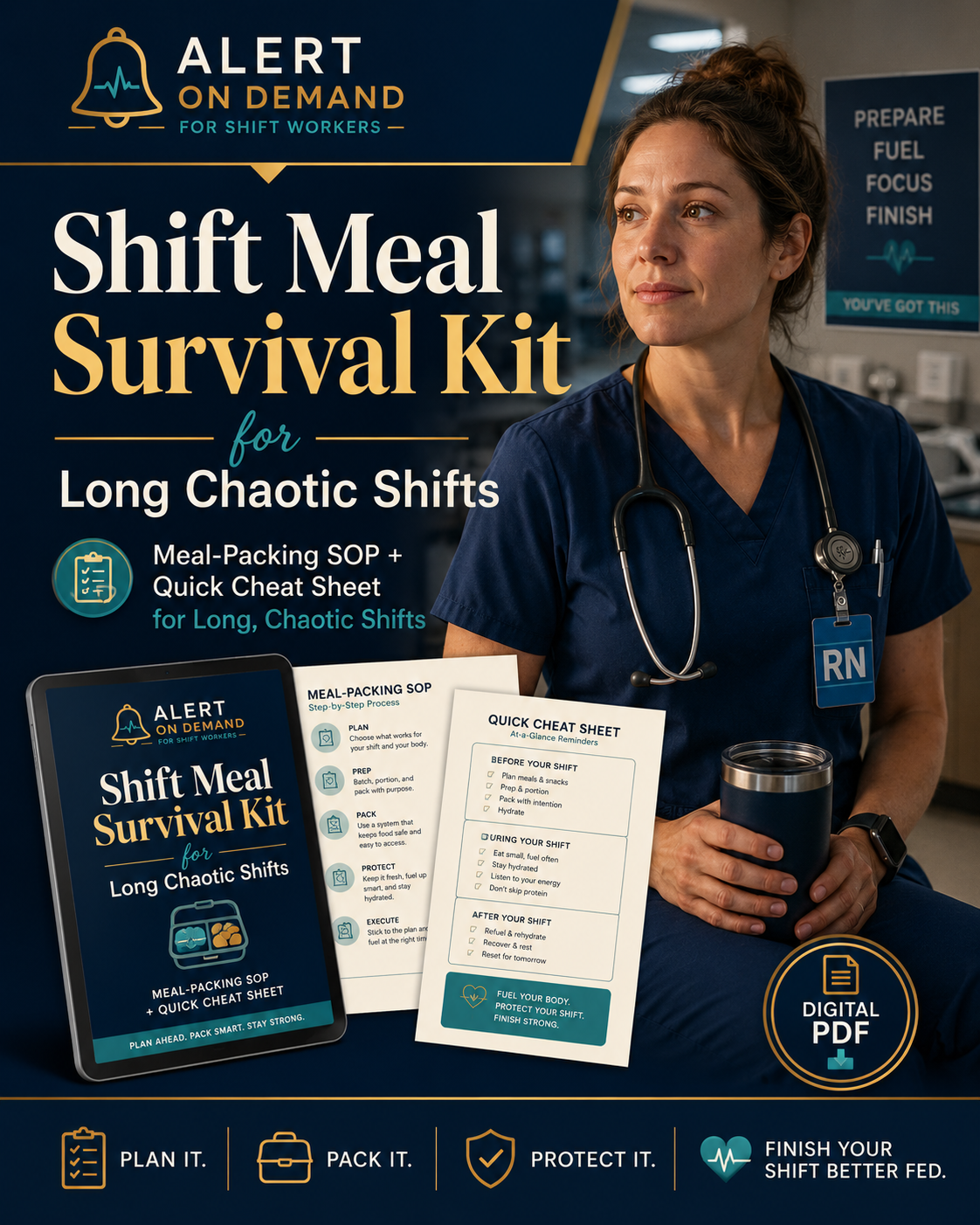 Shift Meal Survival Kit for Long Chaotic Shifts