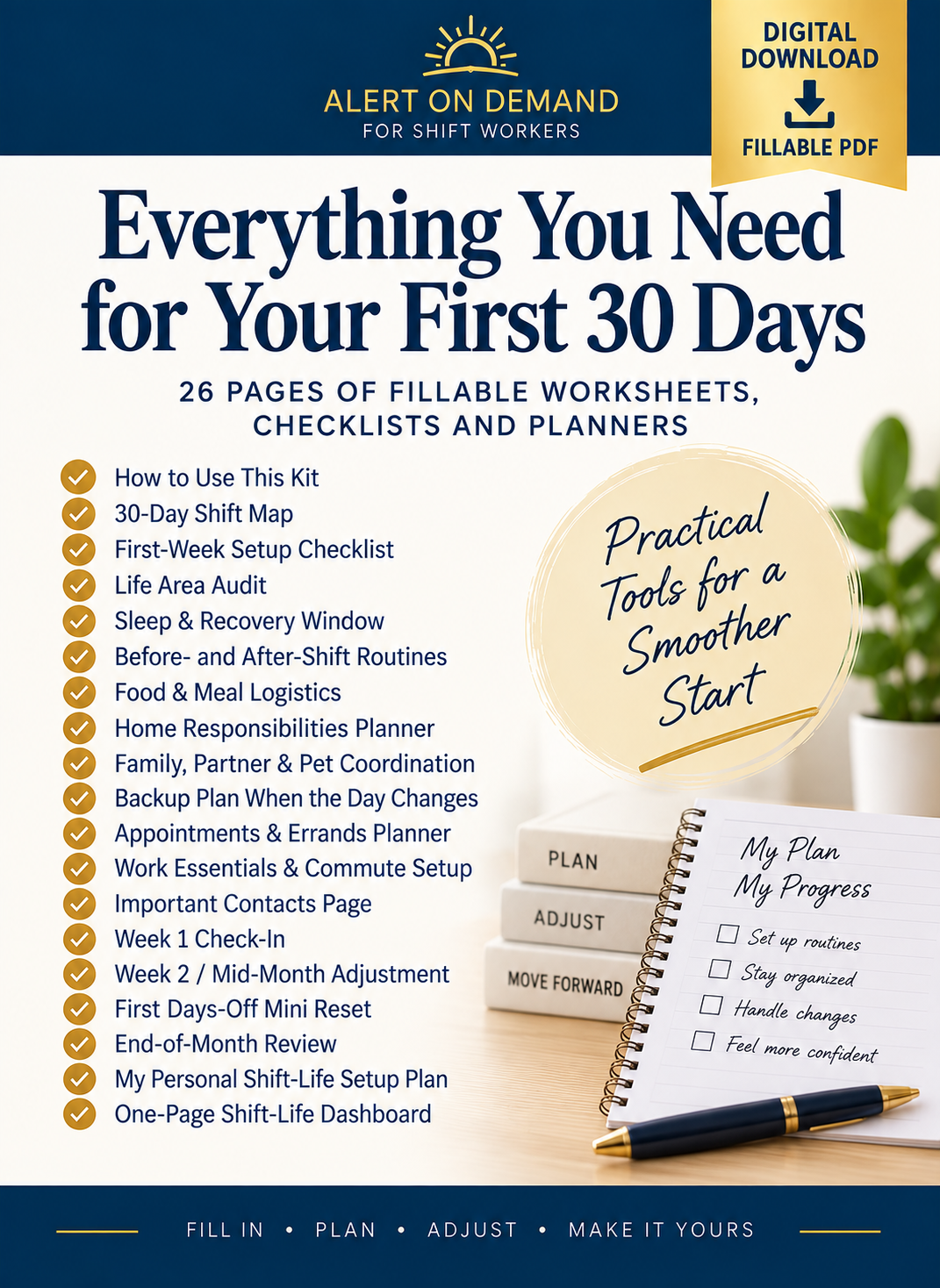 New Shift Worker Life Setup Kit | First 30 Days