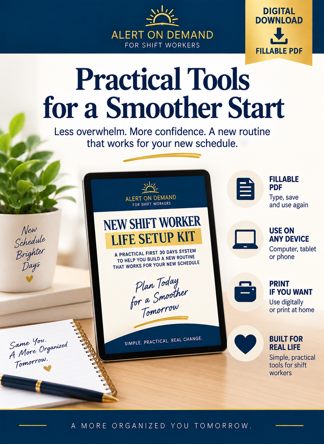 New Shift Worker Life Setup Kit | First 30 Days