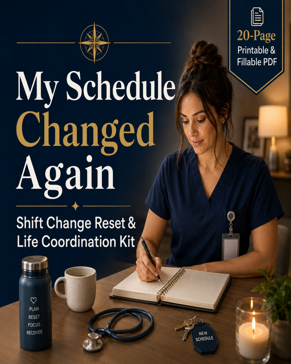 My Schedule Changed Again | Shift Change Reset & Life Coordination Kit