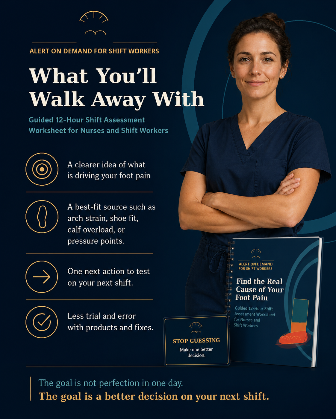 Find the Real Cause of Your Foot Pain | Guided Assessment Worksheet for Nurses & Shift Workers