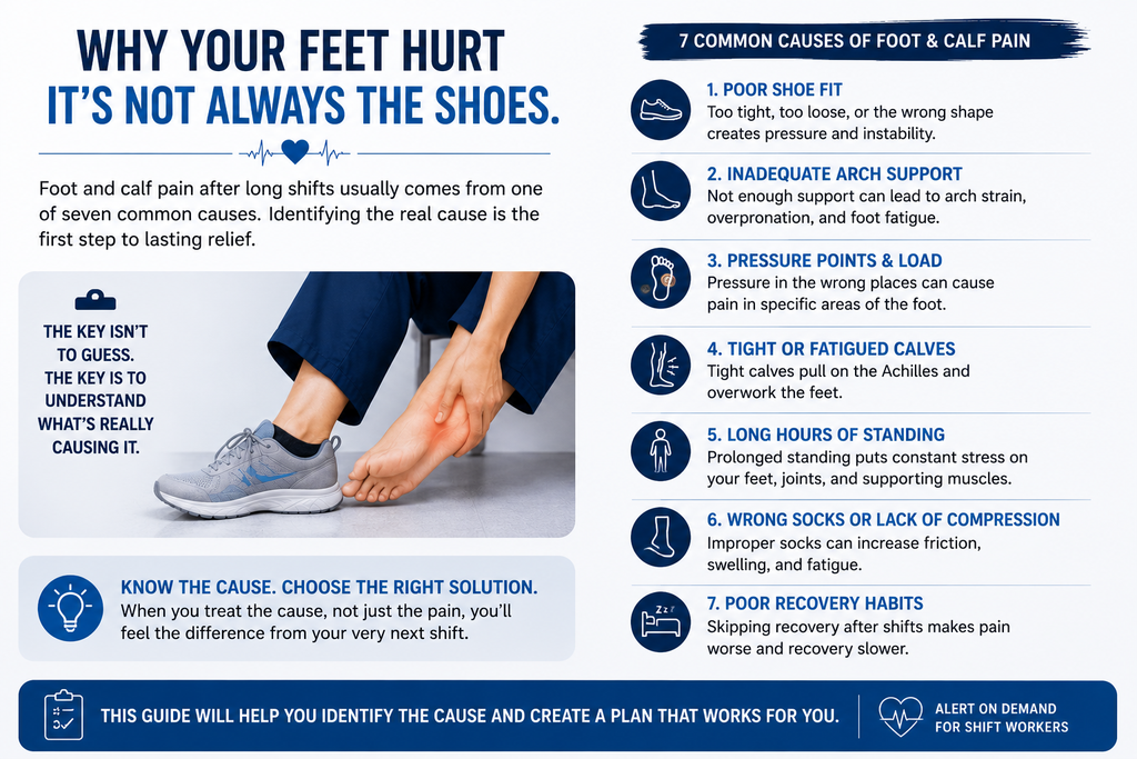 Finish Your 12-Hour Shift Without Limping | Nurse Foot Pain Relief eBook