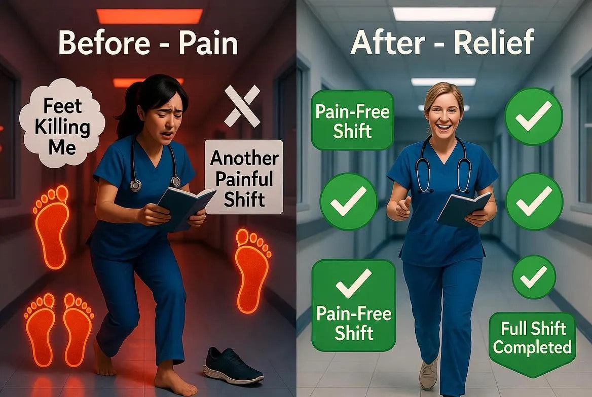 Finish Your Shift Without Limping to Your Car | Nurse Foot Pain Relief Guide