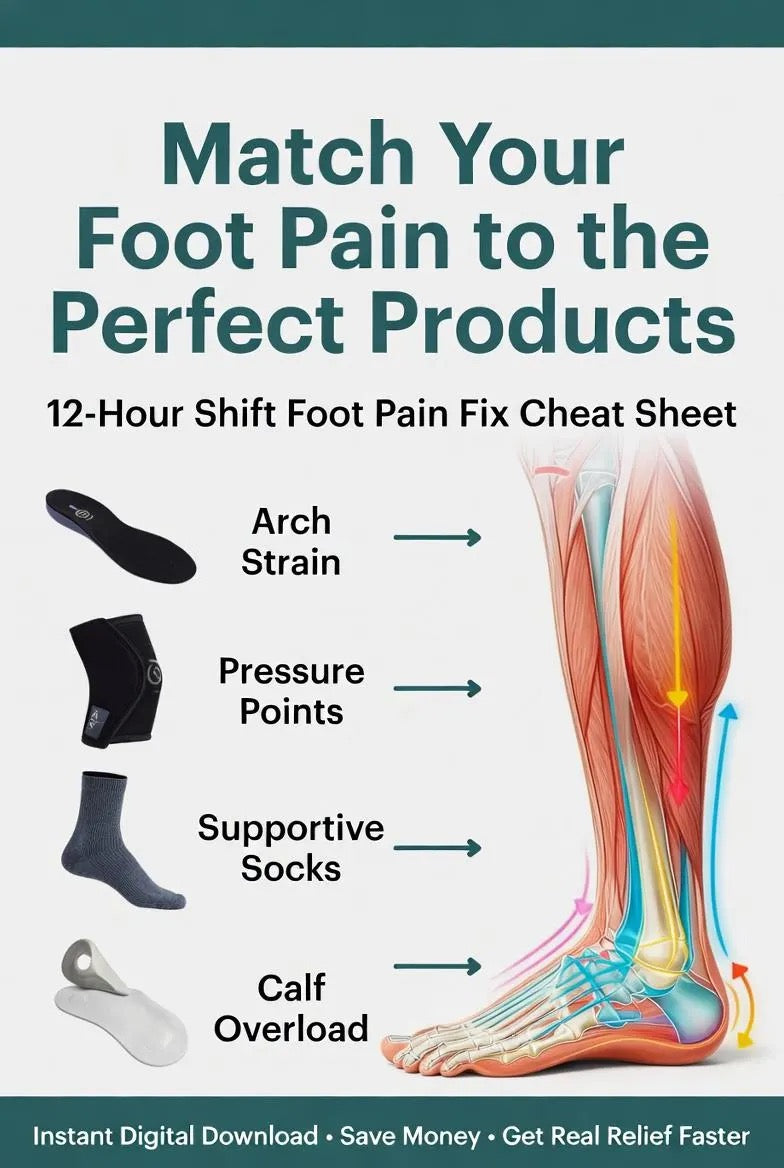 Finish Your Shift Without Limping to Your Car | Nurse Foot Pain Relief Guide