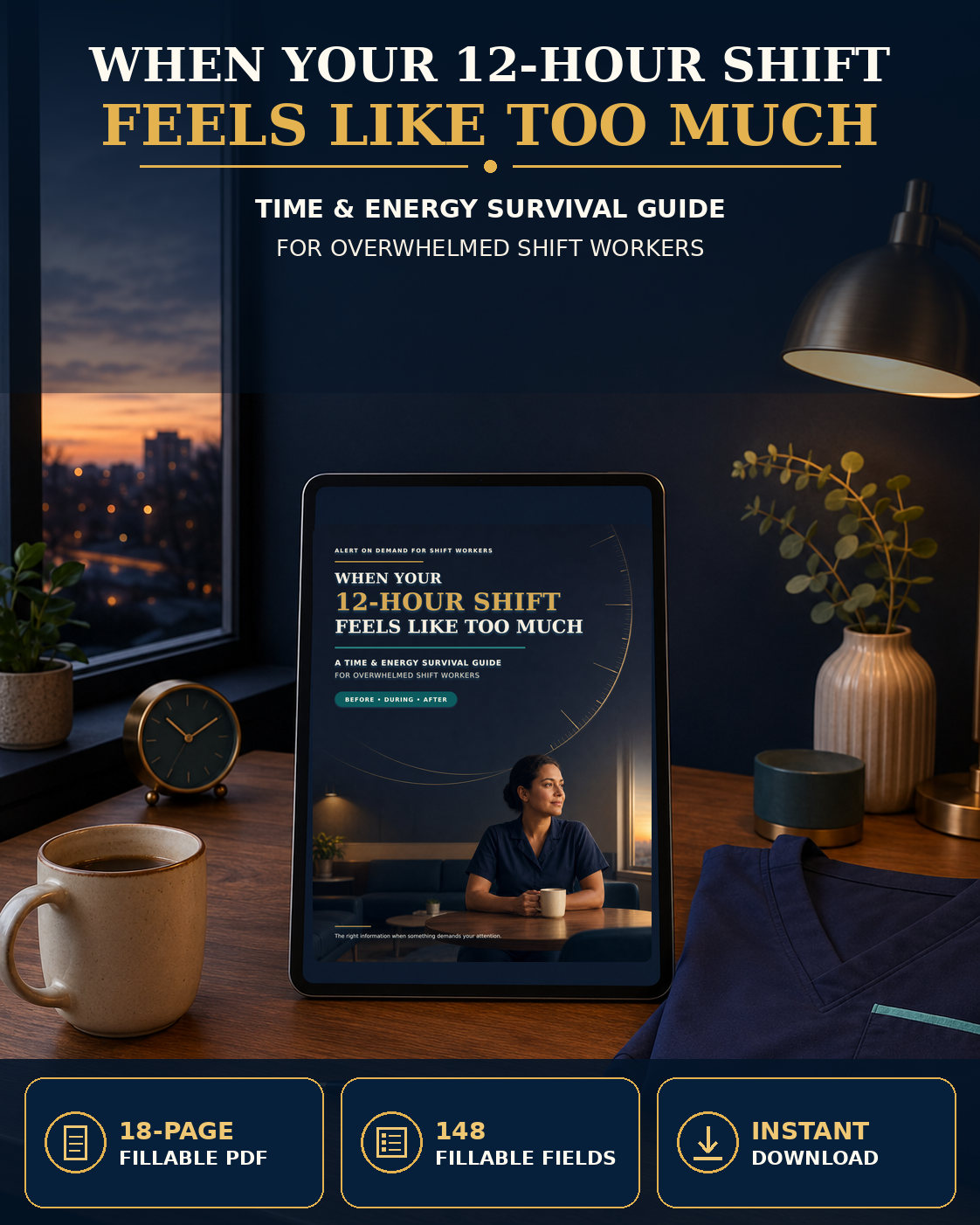 When Your 12-Hour Shift Feels Like Too Much | Time & Energy Survival Guide