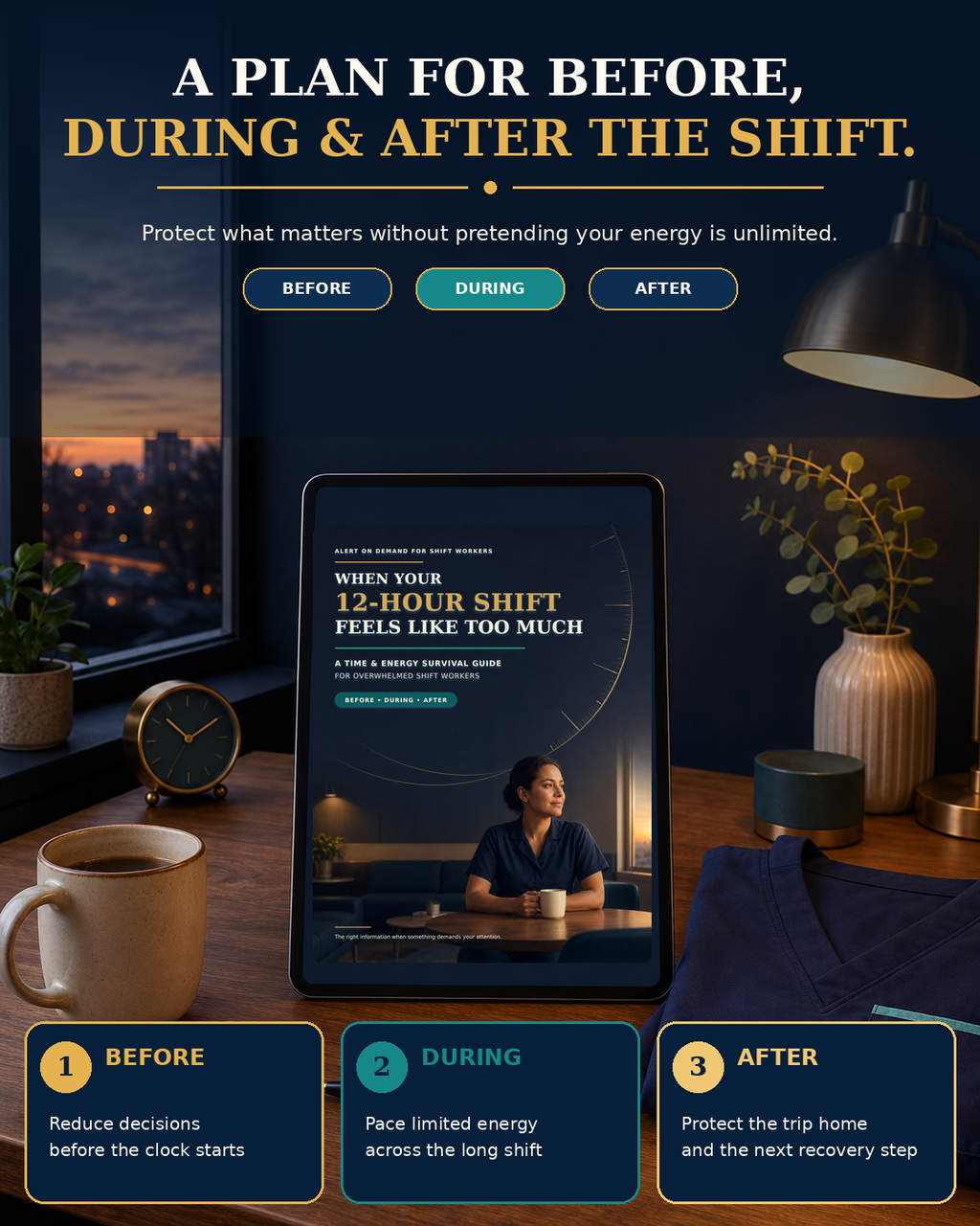 When Your 12-Hour Shift Feels Like Too Much | Time & Energy Survival Guide