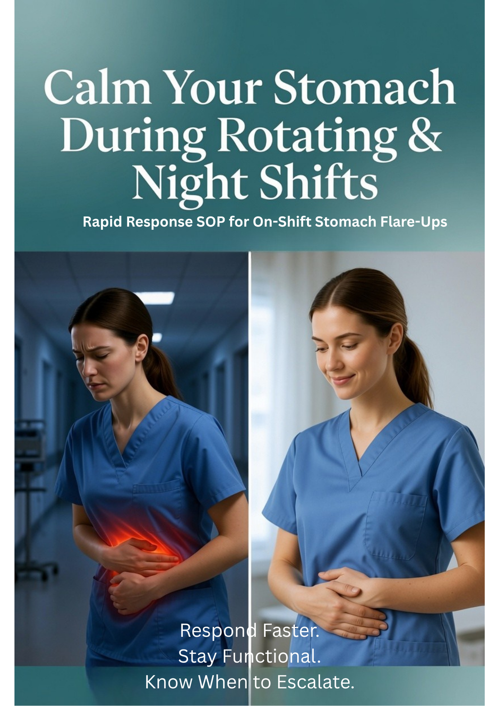 Shift-Work Gut Calm SOP | Digestive Flare-Up Response Guide for Night & Rotating Shift Workers