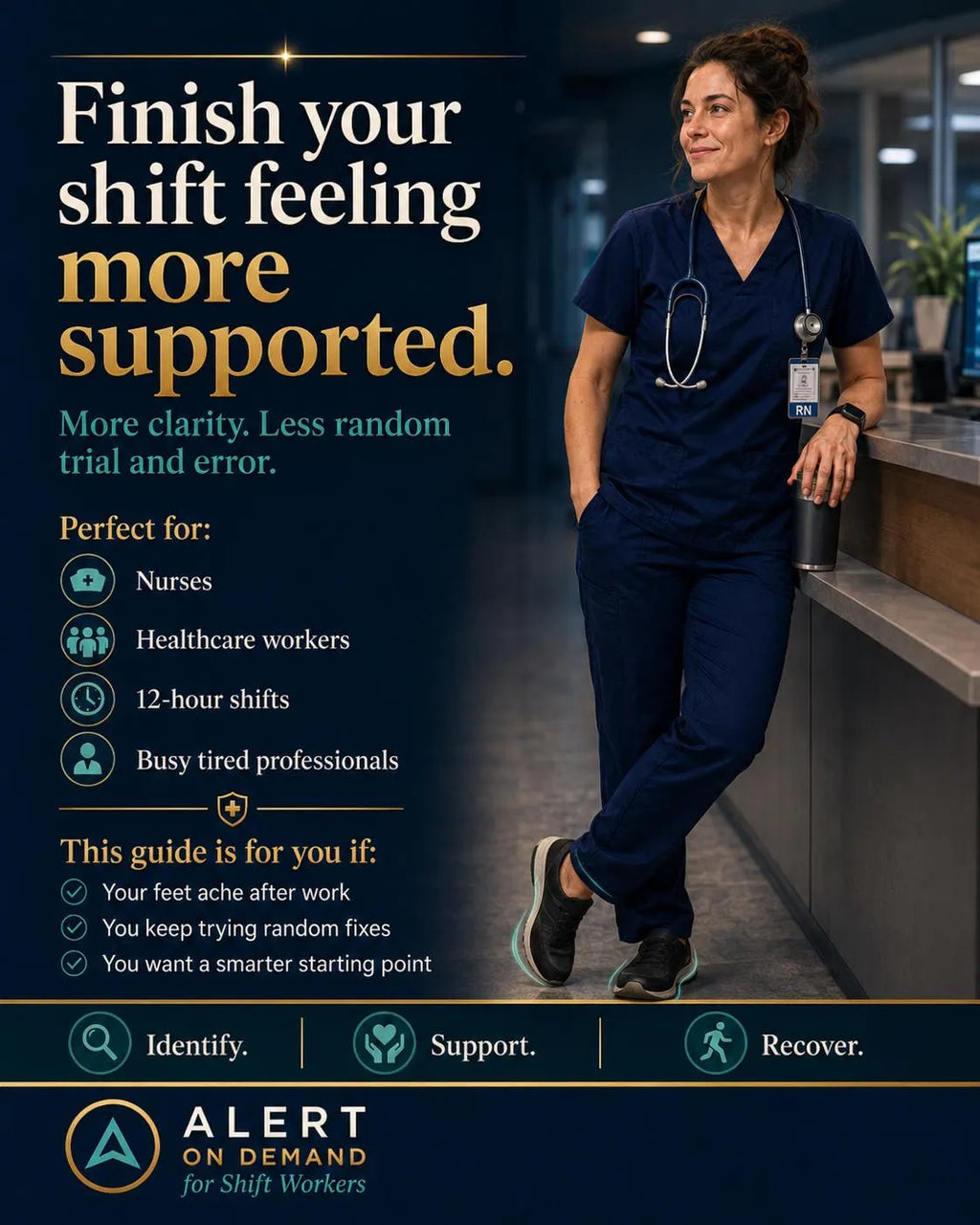 Finish Your 12-Hour Shift Without Limping | Nurse Foot Pain Relief eBook