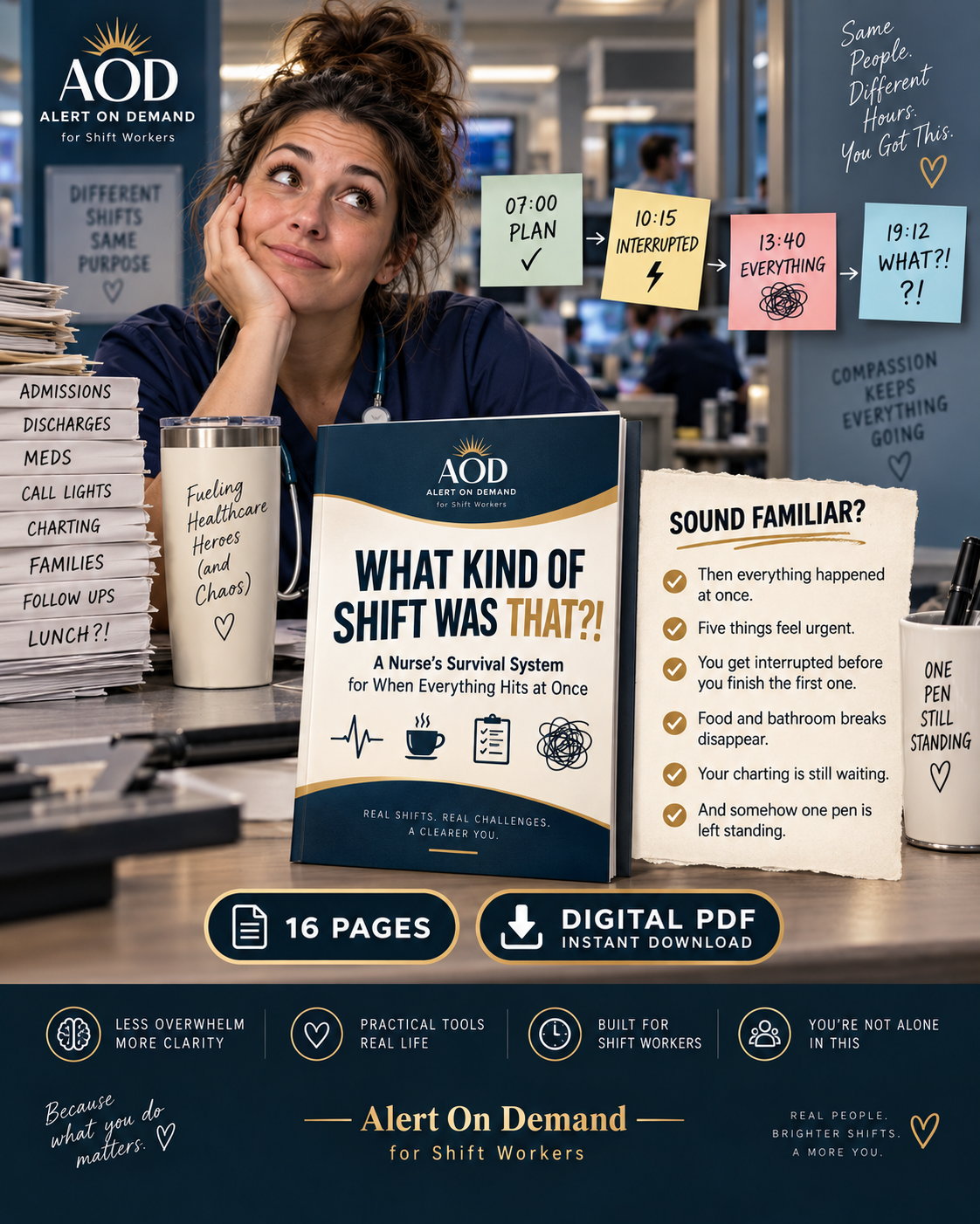 What Kind of Shift Was That nurse survival system digital PDF